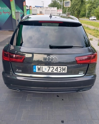 Audi A6 cena 78400 przebieg: 233000, rok produkcji 2015 z Legionowo małe 232